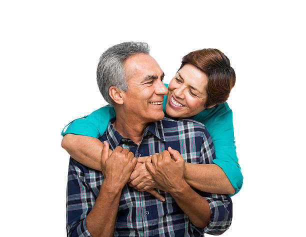 istock Happy senior couple 533773683