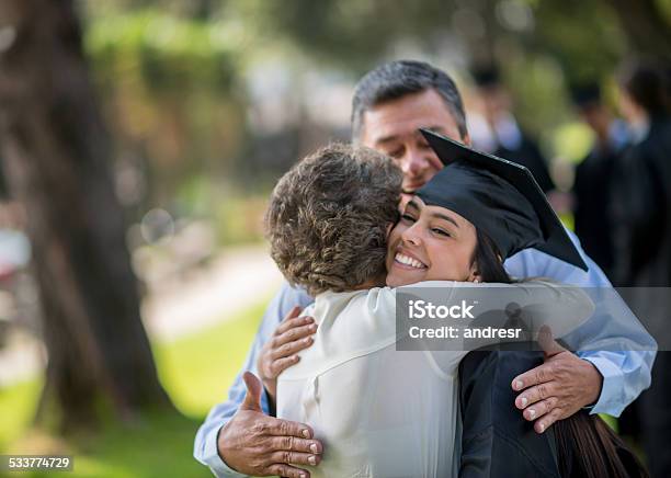 Happy Graduation Day Stock Photo - Download Image Now - Graduation, Family, University