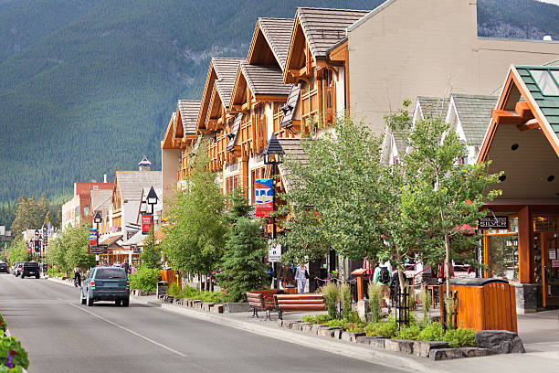 istock Downtown Streets of Banff National Park Canada 533775201