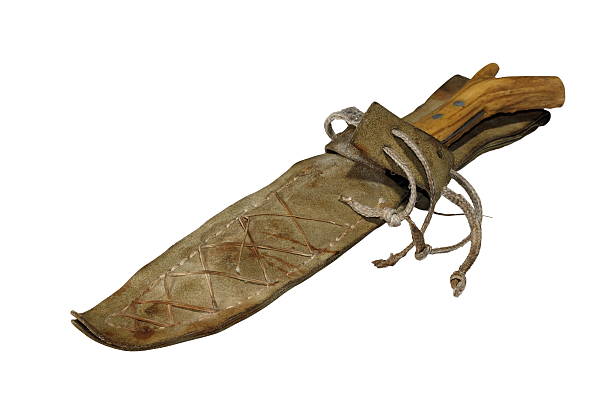 istock old hunting knife in leather scabbard 533780177