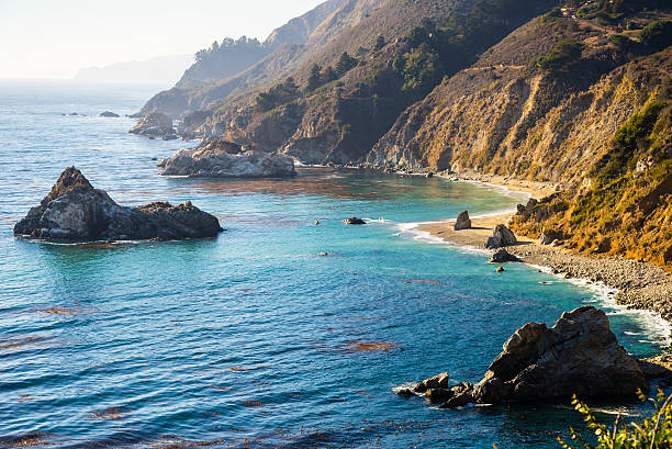 istock Rock Formations and Cliffs Along Big Sur Coast, California 533780521