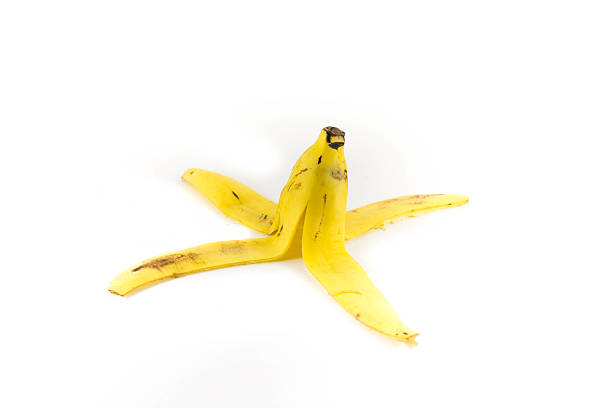 istock banana peel on white background 533831992