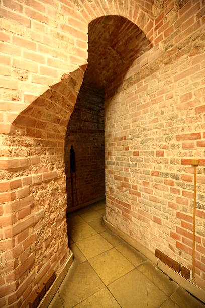 istock Stone arch as an element of the interior 533834056