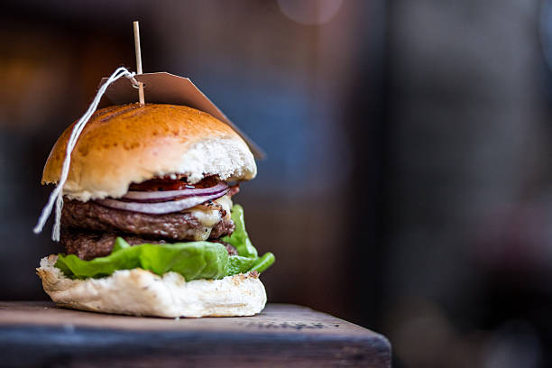 istock Tasty Flame Grilled Burger 533834153