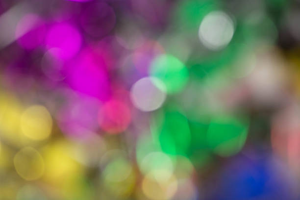 istock Abstract Christmas bokeh light background. 533835212