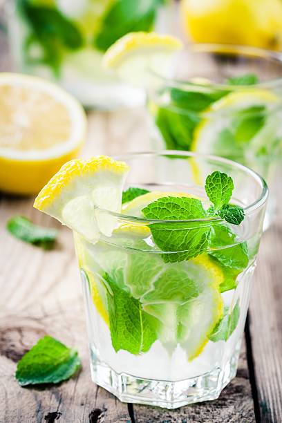 istock summer iced drink with lemon and mint 533836494