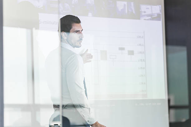 istock Business presentation on corporate meeting. 533841500