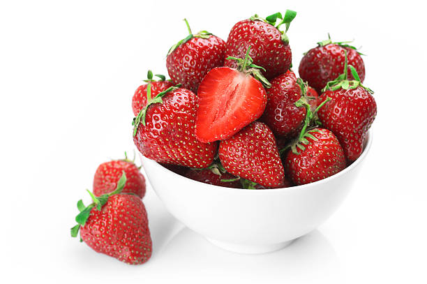 istock Strawberries in white bowl 533849566