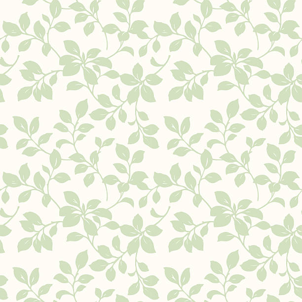 Seamless pattern with floral ornament vector art illustration