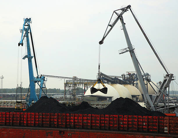 istock The lifting crane in port 533851075