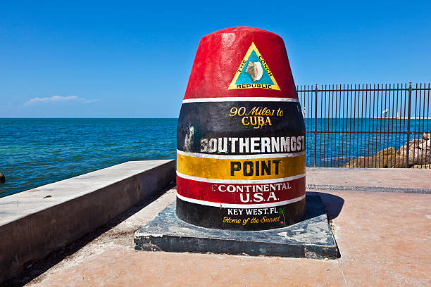 istock Southernmost Point marker, Key West,  USA 533851715