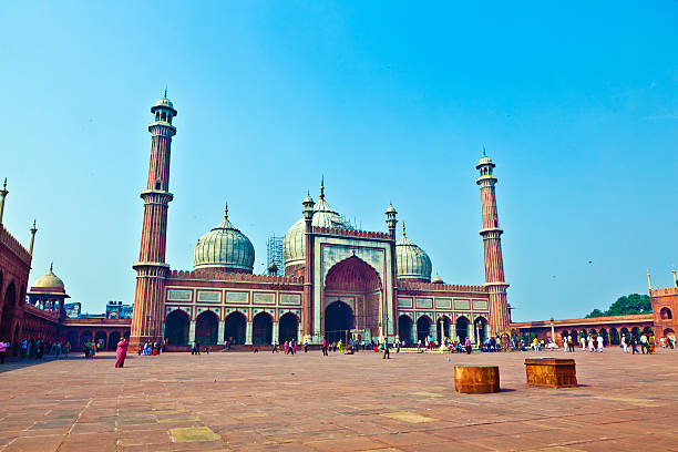 istock Jama Masjid Mosque, old Delhi, India. 533851899