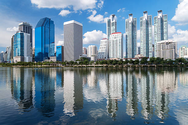 istock Highrise modern building in Bangkok, Thailand. 533853816