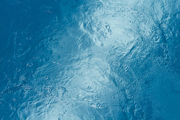 istock Beautiful pattern of blue water reflecting the sun. 533855642