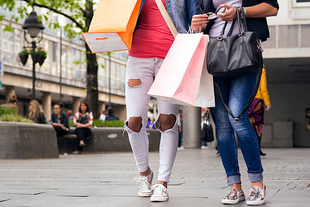 istock woman with shopping bags 533859186