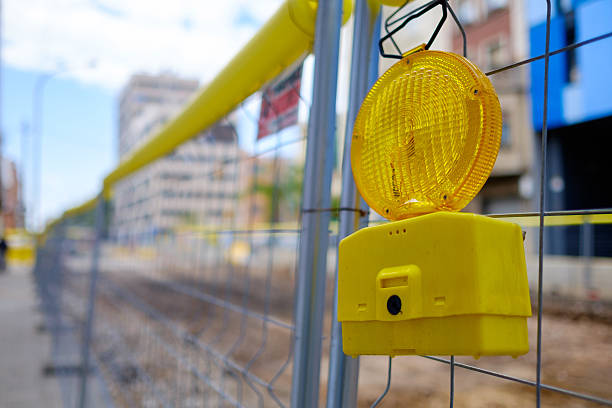 Costruzione di strade - foto stock