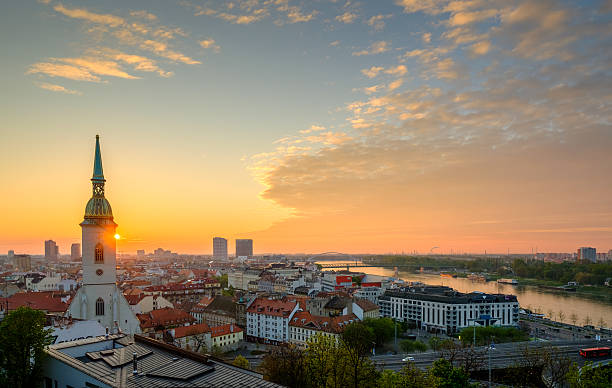istock Bratislava, Slovakia landscape at sunrise 533862526