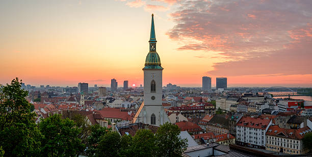 istock Bratislava, Slovakia landscape at sunrise 533862996