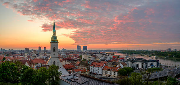 istock Bratislava, Slovakia landscape at sunrise 533863790
