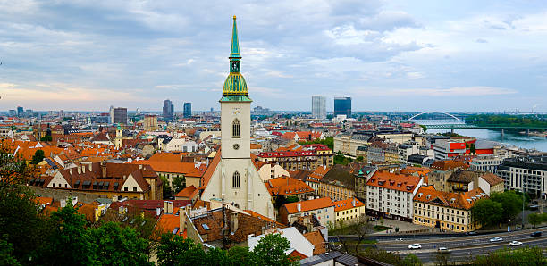 istock Bratislava, Slovakia day time landscape 533864106