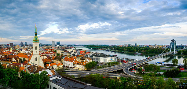 istock Bratislava, Slovakia day time landscape 533864254