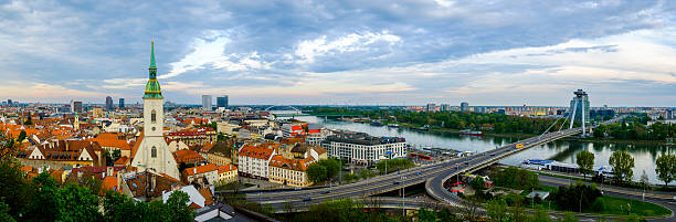 istock Bratislava, Slovakia day time landscape 533864760