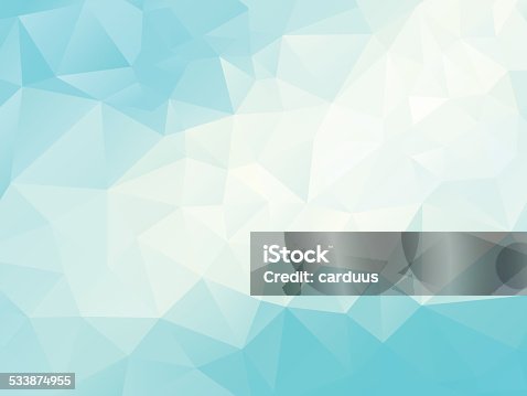 istock abstract  polygonal blue  background 533874955
