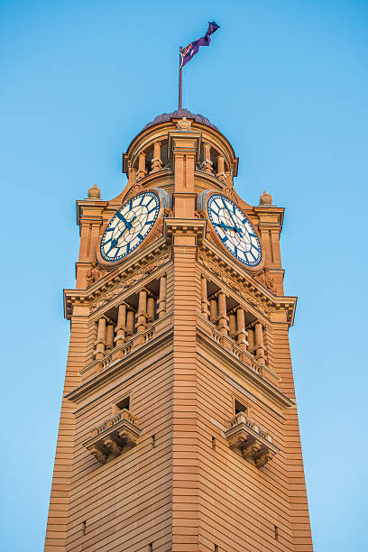 istock Clock tower at Central station - Sydney Australia 533887879