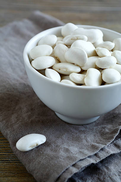 istock White beans in bowl on a linen napkin 533888735