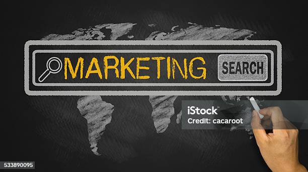 Search For Marketing Concept Stock Photo - Download Image Now - 2015, Business, Business Strategy