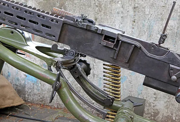Old machinegun from world war II