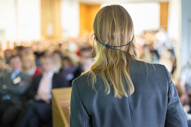 istock Speaker at Business Conference and Presentation. 533892524