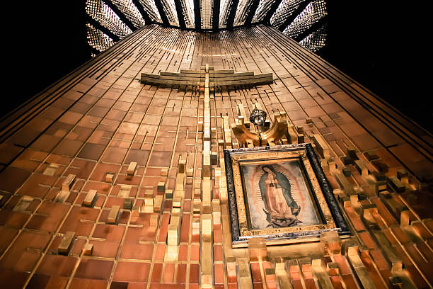 Shrine of Our Lady Image of Our Lady of Guadalupe Shrine basilica stock pictures, royalty-free photos & images