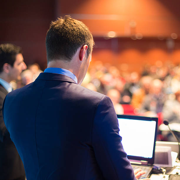 istock Speaker at Business Conference and Presentation. 533893822