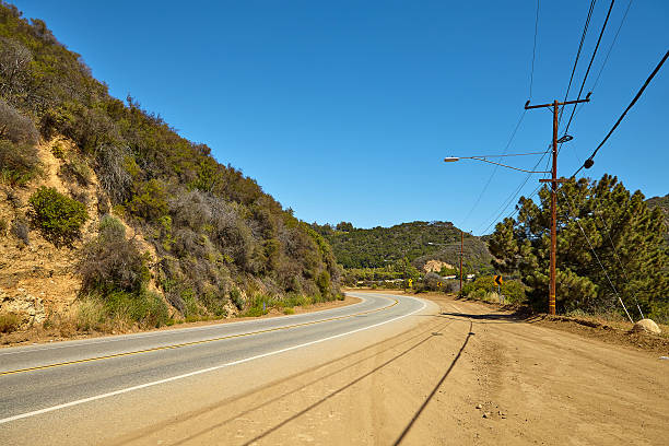 istock Road through the hills in Malibu 533898496