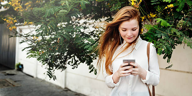 istock Browsing Social Media Walking Online Relax Concept 533901676