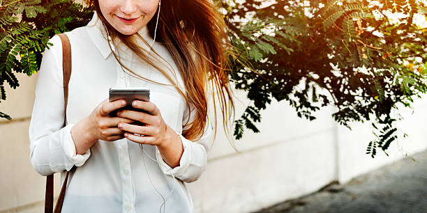 istock Browsing Social Media Walking Online Relax Concept 533901826