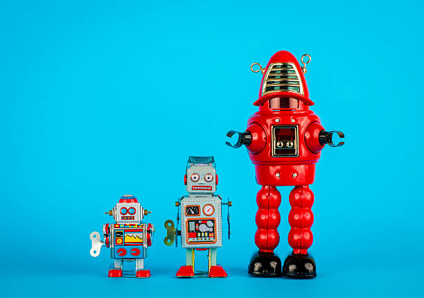 istock Vintage Robot Friends 533903522