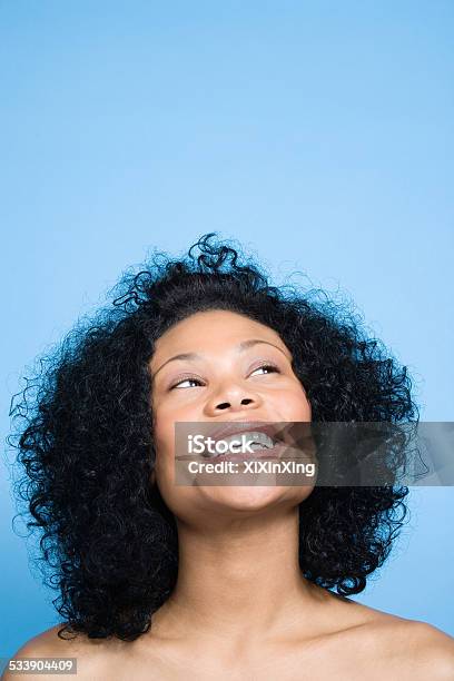 Portrait Of A Woman Stock Photo - Download Image Now - Directly Below, Women, One Woman Only
