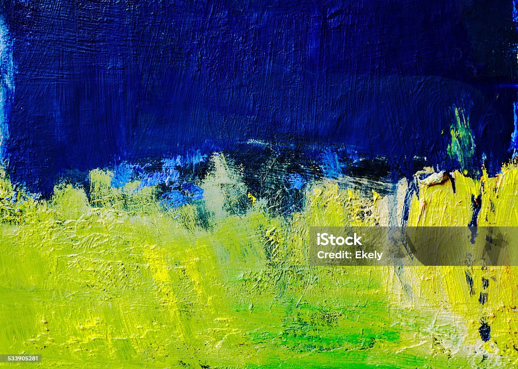 Abstract painted blue and green art backgrounds. Abstract blue and green painted background texture.  2015 Stock Photo