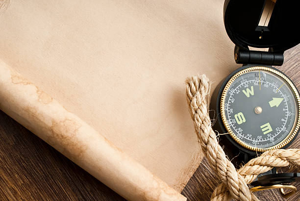 istock old compass and rope on grunge background 533905657
