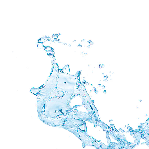 istock blue water splash isolated on white background 533905691