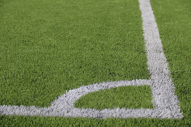 istock Corner line on soccer field 533906590