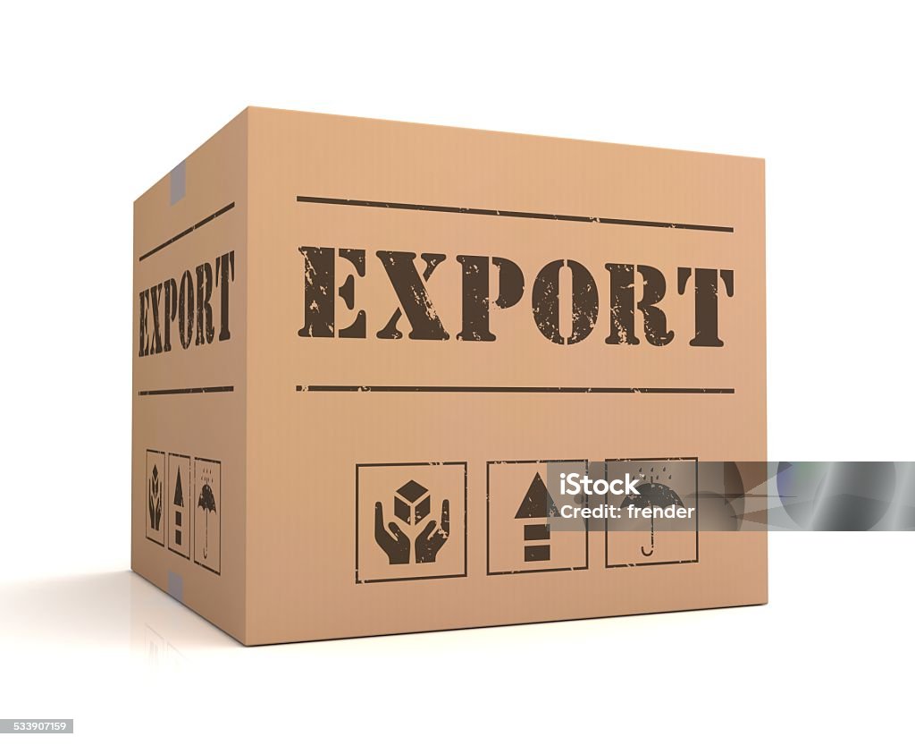 export Balance Stock Photo