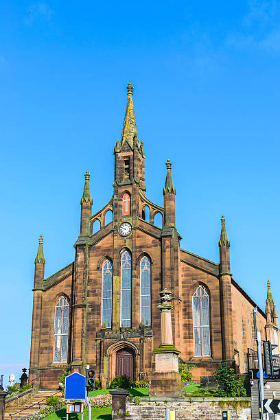 сент-мэри грейфрайерс церковь дамфрис, шотландия. - greyfriars church стоковые фото и изображения