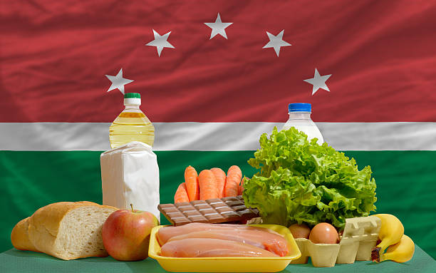istock basic food groceries in front of maghreb flag 533908151