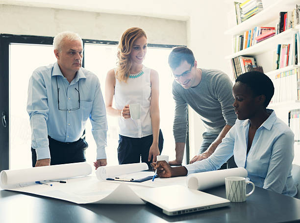 istock Multi-Ethnic Group of designers Have Meeting. 533908173