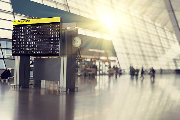 istock Airport Departure Timetable 533908339