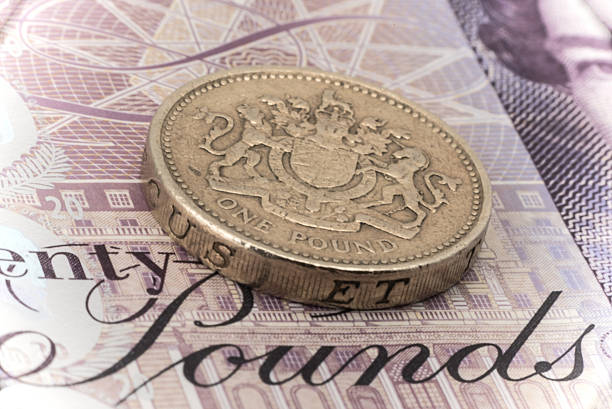 istock UK Pound coin and banknote 533908973