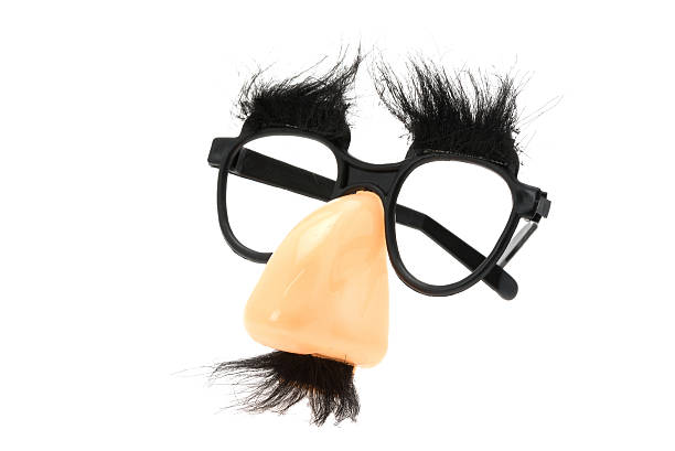 istock Funny nose and glasses disguise 533909309